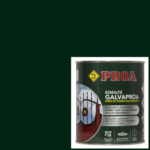 Esmalte galvaproa directo sobre galvanizado verde ingles ral 6009